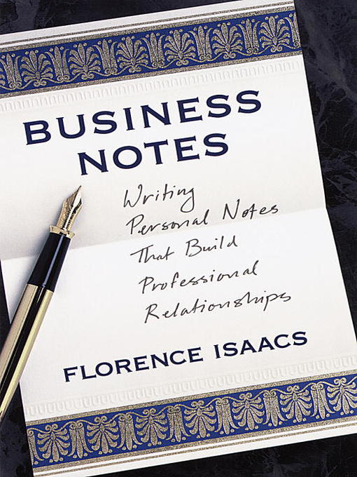 Title details for Business Notes by Florence Isaacs - Available